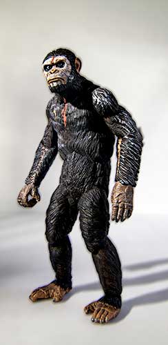 Caesar the ape thinks