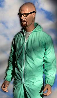 Walter White in lab wear