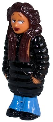 Homie Hot Girl in Jacket