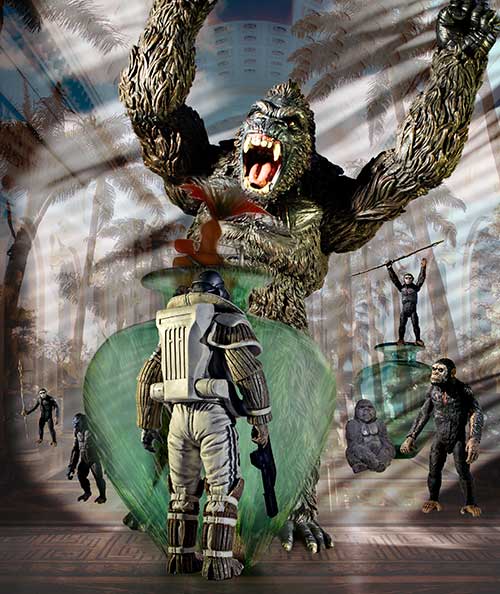 Kong and Apes vs Yutani Commando