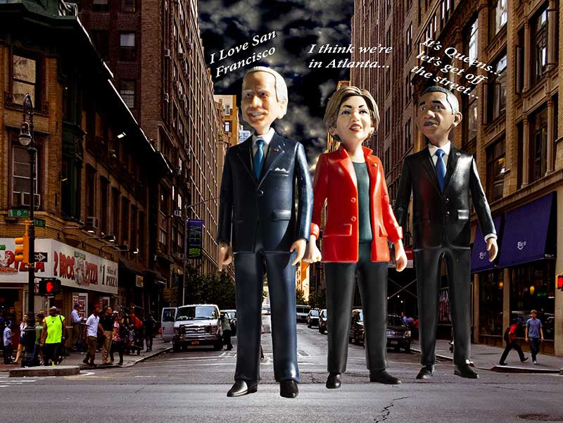 Joe Biden on the road