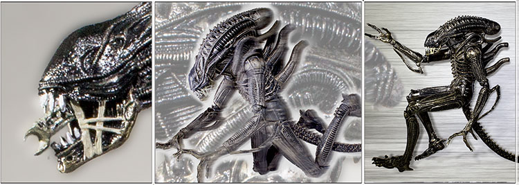 Xenomorph in profile