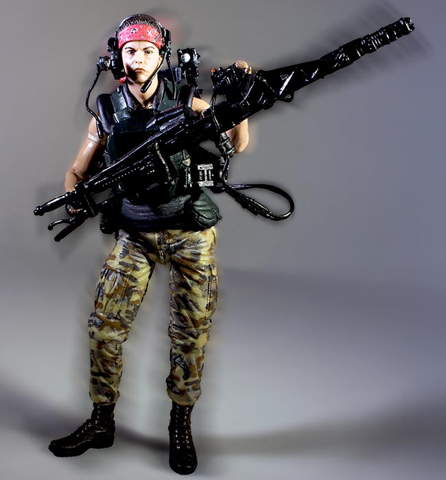 Vasquez is always ready for action