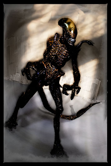 Full shot of Warrior Xenomorph