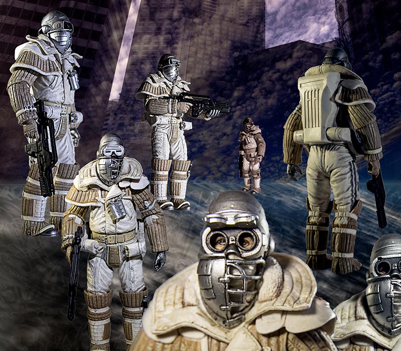 Weyland-Yutani Comandos in Downtown San Francisco 