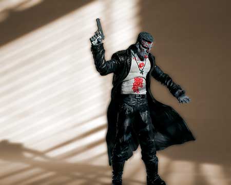 Bloody Marv with gun