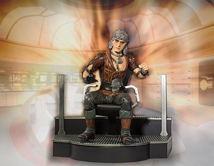 Khan on the Captain's Chair