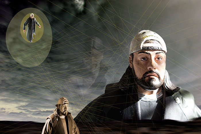 Silent Bob as Carlos Castaneda