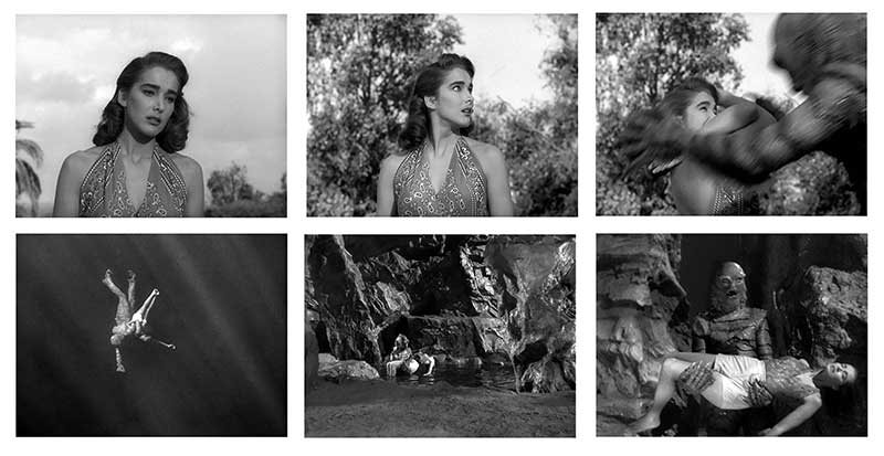 Stills of Julia Adams kidnapped by the Gill-man