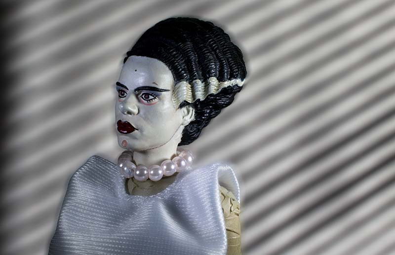 The Bride wears new pearls