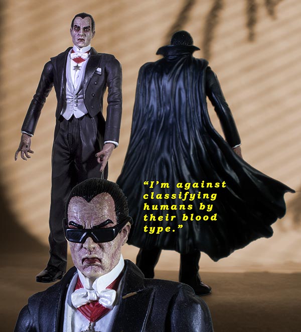 Count Dracula speaks