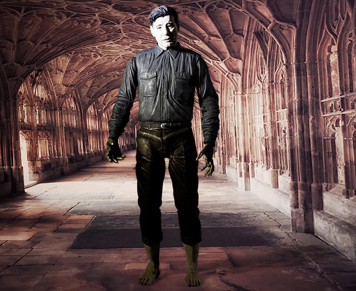 Lon Chaney Wolfman figure