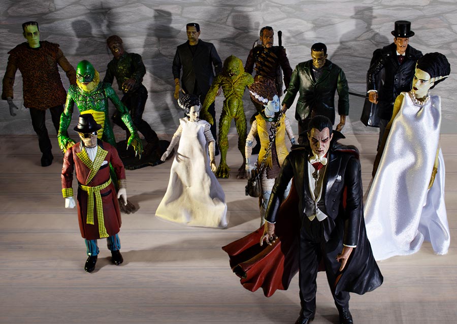 Universal monsters group 