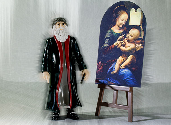 Leonardo Da Vinci and painting