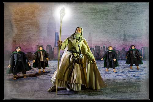 Gandalf and the Hobbits